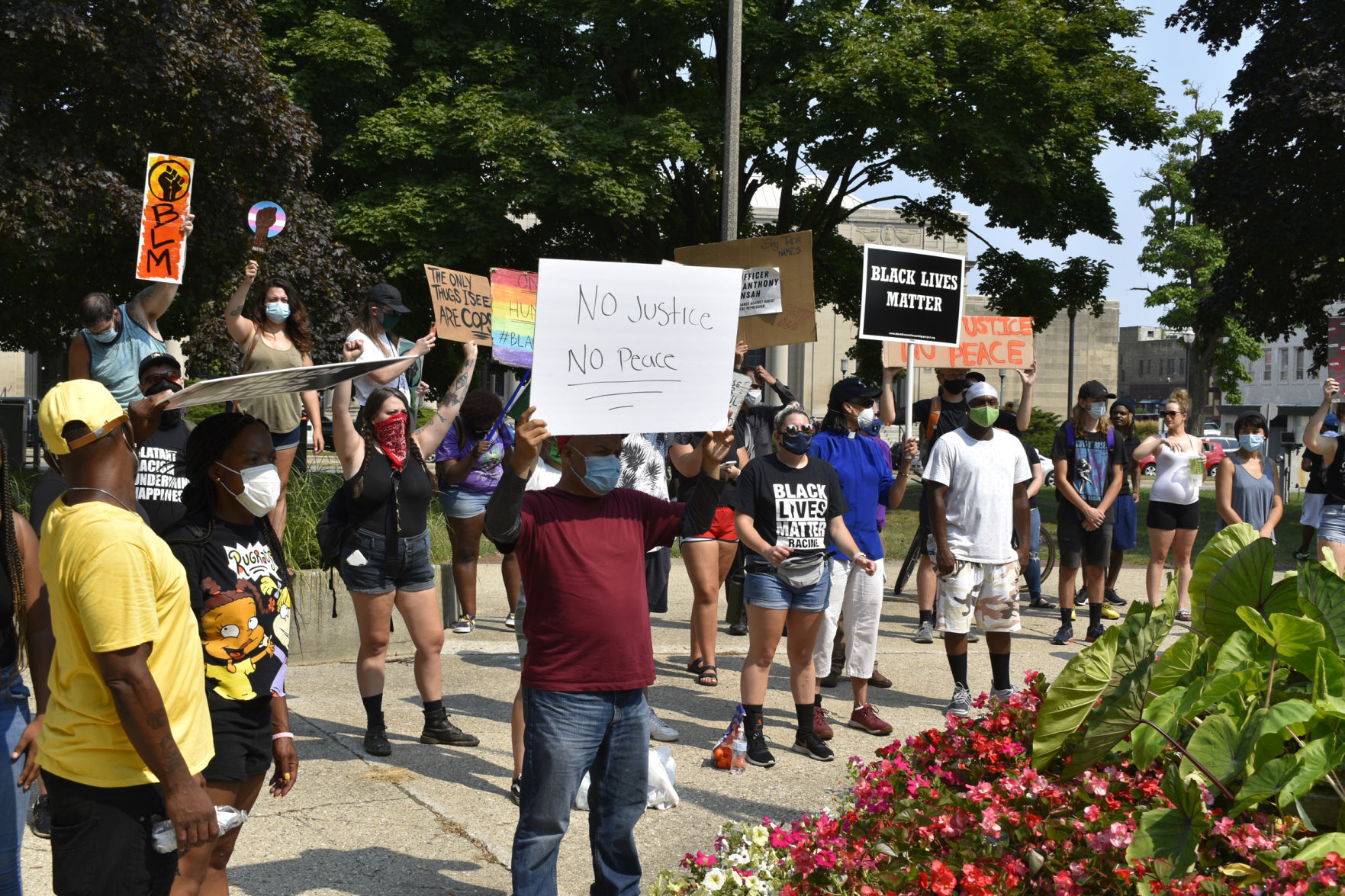 File photo - Aug. 24 protest